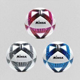 М'яч футбольний Minsa 340 г, розмір 5 (TPU) 8000