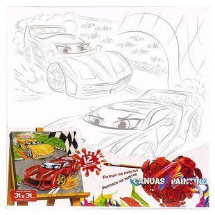 Креативна творчість Розпис на полотні Canvas Painting с.7 (31*31 см) Danko Toys PX-07-04