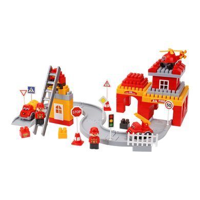 Іграшка дитяча Конструктор Fire department ТехноК (160 дет.) 3410