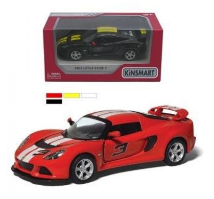 Модель легковая Kinsmart Lotus Exige S (2012) 5'' KT5361FW метал инерцион машинка игрушка для детей Кинсмарт