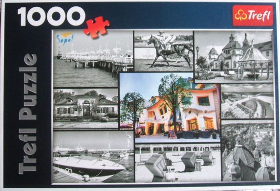 Классический пазл TM Trefl Сопот коллаж (1000 деталей) 10345