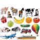Магнитные пазлы Magdum Magnetic Set (54 магнита, 18 картинок) ML4031-62 EN