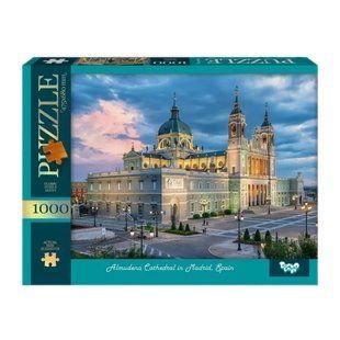 Класичні пазли 1000 елементів с.13 "Almudena Cathedral in Madrid, Spain" Danko Toys C1000-13-06