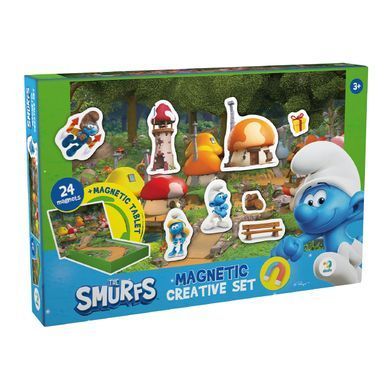 Магнітна гра з планшеткою Гномики Smurfs (24 магніти) Dodo 200627