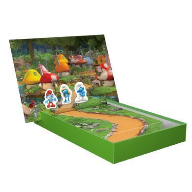 Магнітна гра з планшеткою Гномики Smurfs (24 магніти) Dodo 200627