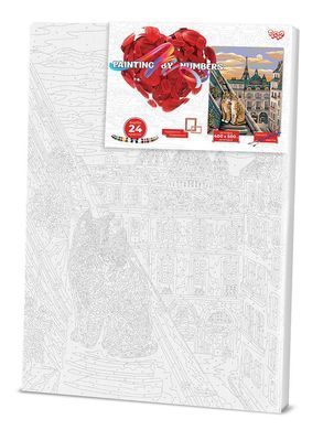 Картина за номерами PAINTING BY NUMBERS економ с.2 ( 40*50 см) Danko Toys KpNe-40х50-02-06