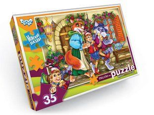 М'які пазли "Буратіно" 35 елементів с.10 Danko Toys S35-10-01