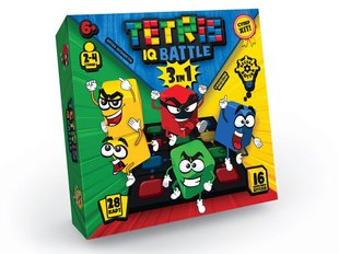 Настольная игра Tetris IQ battle 3in1 (укр) Danko Toys G-TIB-02U комплекс детских развивающих игр для детей