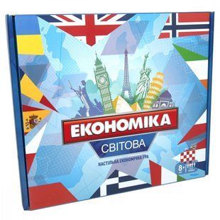 Настольная игра Монополия Мировая экономика 7007 Strateg УКР, детская экономическая стратегия менеджер капитал
