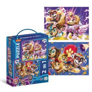 Пазл 2 в 1 Paw Patrol: Зберігаємо світ у безпеці! (24+36 елем) Dodo 200573