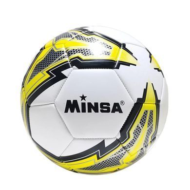 М'яч футбольний Minsa 420 г, розмір 5 (PU) 8789
