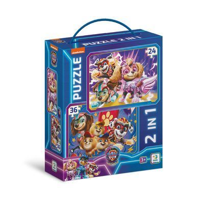Пазл 2 в 1 Paw Patrol: Зберігаємо світ у безпеці! (24+36 елем) Dodo 200573