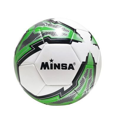 М'яч футбольний Minsa 420 г, розмір 5 (PU) 8789