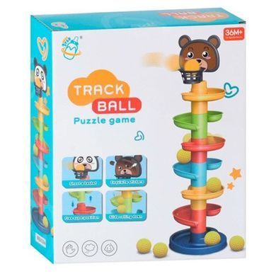 Игра с шариками (мини-баскетбол, башня-трек) MBX094
