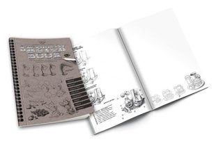 Набір для творчості Sketch Book Danko Toys арт.  SB-01-02 книга розмальовка олівці для дітей