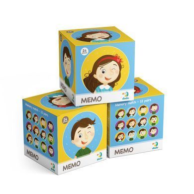 Гра Міні Мемо Емоції Dodo 300144