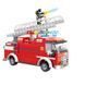 Конструктор Cogo Fire Пожежа 3619, машина, дерев'яний будиночок, блоковий, 411 дет., іграшка