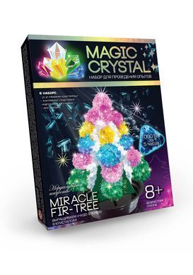 Детский набор для проведения опытов Magic crystal Danko Toys ОМС-01-01green Магические кристаллы для детей