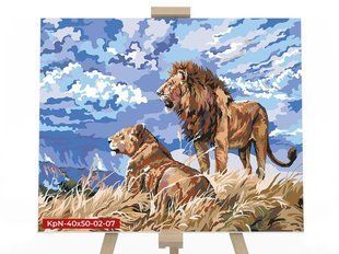 Картина за номерами PAINTING BY NUMBERS економ с.2 (40*50 см) Danko Toys KpNe-40х50-02-07