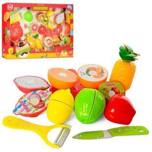 Продукты на липучках Metr+ (резка овощей и фруктов) 6609E