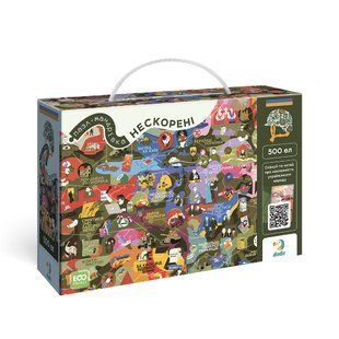 Пазл-мандрівка Dodo Нескорені (500 дет.) 300600