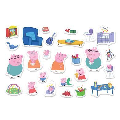 Магнітна гра з планшеткою Peppa Pig (26 магнітів) Dodo 200665
