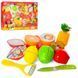 Продукты на липучках Metr+ (резка овощей и фруктов) 6609E