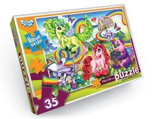 М'які пазли "Єдиноріжки" 35 елементів с.10 Danko Toys S35-10-03