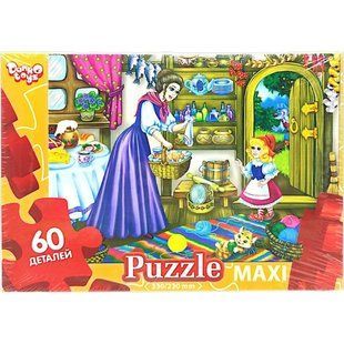 Дитячий пазл Максі 60 ел. с.10 "Червона Шапочка" Danko Toys Mx60-10-01