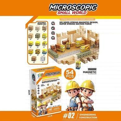 Детский магнитный конструктор Microscopic Small World (54 элемента) RDF 1003