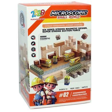 Детский магнитный конструктор Microscopic Small World (54 элемента) RDF 1003