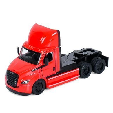 Трейлер вантажівка Kinsmart (32 см, інерція, відчиняються двері) KT1303W