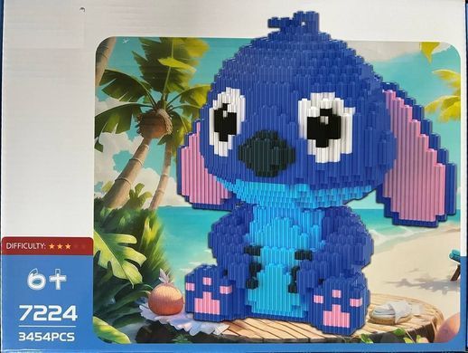 Конструктор Стич Stitch синий (3454 дет.) HF-7224