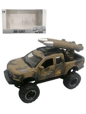 Инерционный военный джип (металл, стреляет, свет, звук) CLM-35K/55K