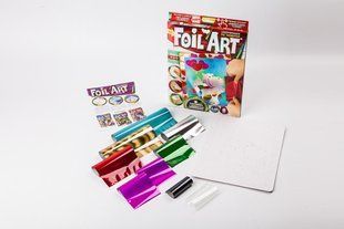 Набір креативної творчості Foil FAR-01-01 аплікація з фольги ефект позолоти без клею за номерами для дітей