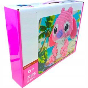 Конструктор Стич Stitch розовый (3636 дет.) HF-7225