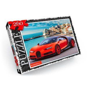 Класичний дитячий пазл "Бугатті" 260 ел. с.12 Danko Toys C260-12-16