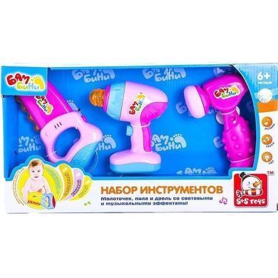 Набор инструментов БамБиНи (мотолочек, пила, дрель) EQ80366R/37R