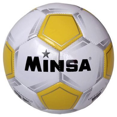 М'яч футбольний Minsa 340 г, розмір 5 (PVC) 9035