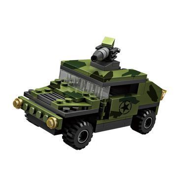 Конструктор Cogo Military Військова техніка 3019, армія, 90-116 деталей, фігурки, блоковий, сумісний