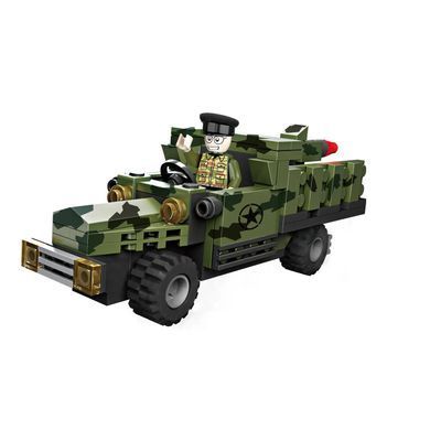 Конструктор Cogo Military Військова техніка 3019, армія, 90-116 деталей, фігурки, блоковий, сумісний