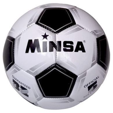 М'яч футбольний Minsa 340 г, розмір 5 (PVC) 9035