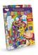 Набор для творчества Блестящая мозаика Danko Toys БМ-02-01 картинка наклейки без клея для детей