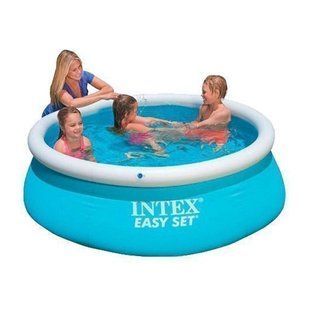 Бассейн Intex 28101 NP, наливной, Интекс, 183*51 см, бескаркасный, семейный, Easy Set, для детей