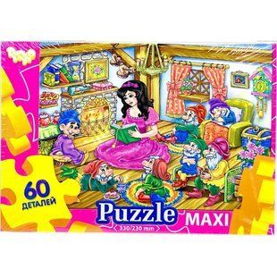 Дитячий пазл Максі 60 ел. с.10 "Білосніжка" Danko Toys Mx60-10-03