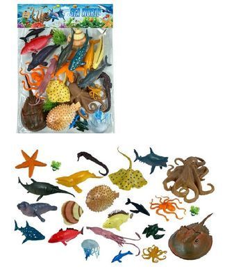 Набор животных Морские обитатели (21 эл.) Sea World 559-231 A
