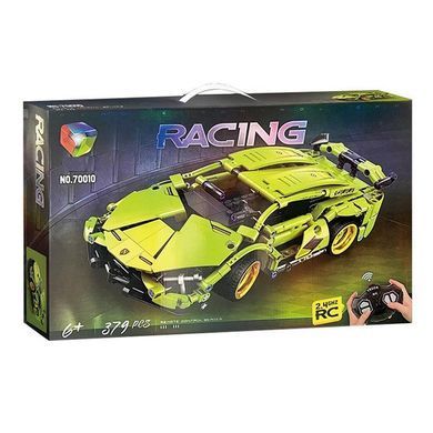Конструктор на радіокеруванні Racing Спорткар (379 pcs) 70010