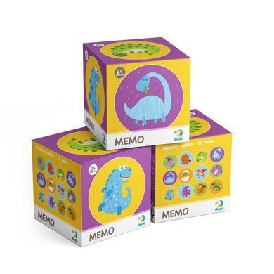 Игра Мини Мемо Динозавры Dodo 300142