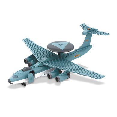 Дитячий конструктор Літак KJ-2000 Wange Toys 5005, 285 дет. пластиковий блоковий для дітей