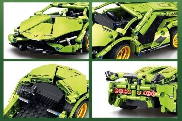 Конструктор на радіокеруванні Racing Спорткар (379 pcs) 70010